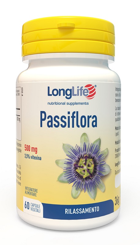 LONGLIFE PASSIFLORA 60 CAPSULE VEGETALI - farmacia187.it