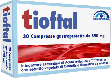 TIOFTAL 30 COMPRESSE GASTROPROTETTE - farmacia187.it