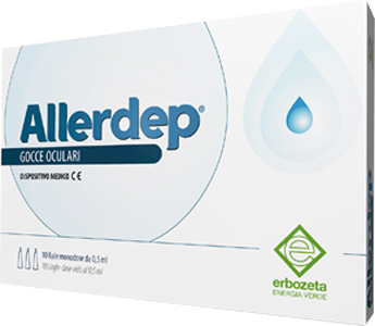 ALLERDEP GOCCE OCULARI 10 FIALE MONODOSE 0,5 ML - farmacia187.it