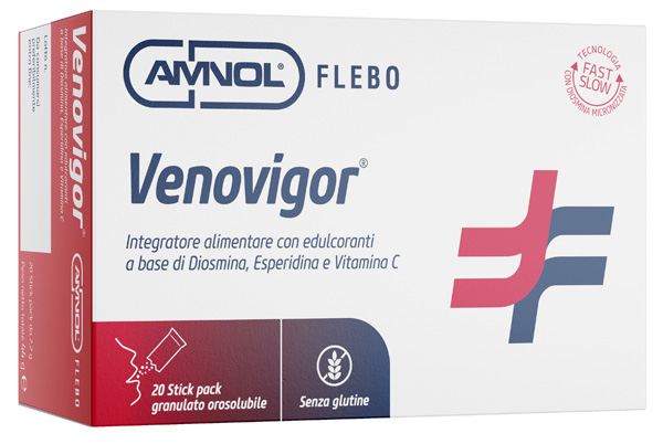 VENOVIGOR 20 STICK PACK GRANULATO OROSOLUBILE - farmacia187.it