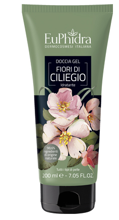 EUPHIDRA DOCCIA IAGEL IDRAT CILIEGIO DOCCIA GEL IN TUBO - farmacia187.it