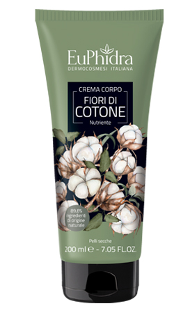 EUPHIDRA CREMA CORPO NUTRIENTE COTONE IN TUBO - farmacia187.it