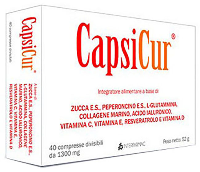 CAPSICUR 40 COMPRESSE - farmacia187.it