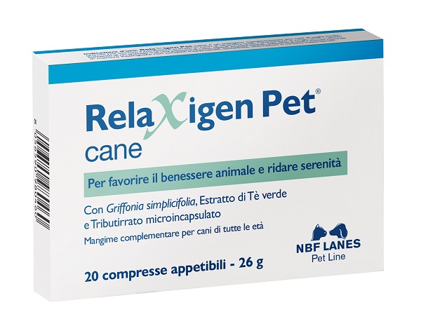 RELAXIGEN PET CANE BLISTER 20 COMPRESSE APPETIBILI - farmacia187.it