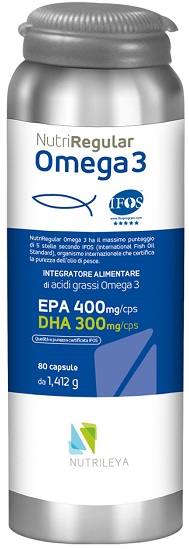 NUTRIREGULAR OMEGA 3 80 CAPSULE - farmacia187.it