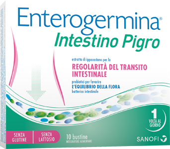 ENTEROGERMINA INTESTINO PIGRO 10 BUSTINE - farmacia187.it