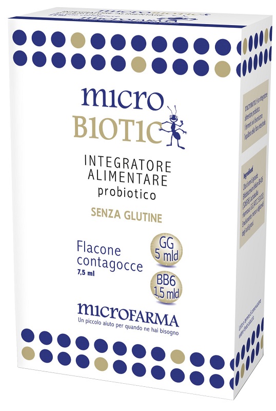 MICROBIOTIC GOCCE 7,5 ML - farmacia187.it