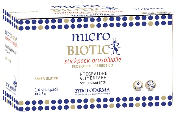 MICROBIOTIC STICK PACK 14 BUSTINE - farmacia187.it