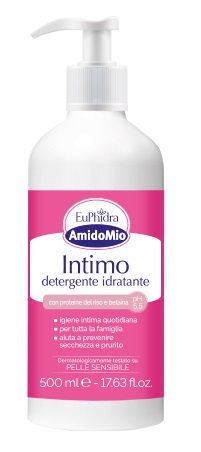 EUPHIDRA AMIDOMIO INTIMO DETERGENTE IDRATANTE 500 ML - farmacia187.it