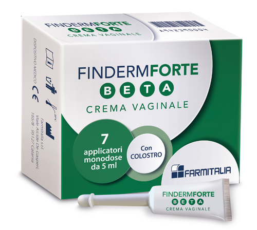 FINDERM FORTE BETA CREMA VAGINALE 7 APPLICATORI MONOUSO 5 G - farmacia187.it