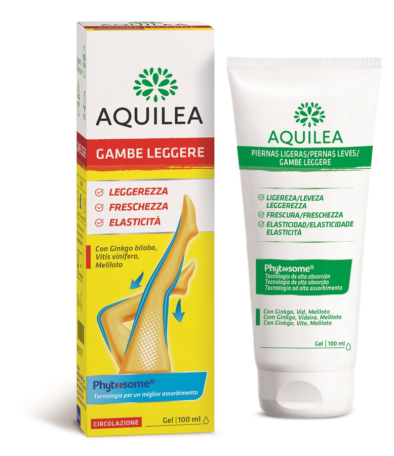 AQUILEA GAMBE LEGGERE GEL 100 ML - farmacia187.it