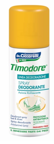 TIMODORE SPRAY DEODORANTE ALLO ZENZERO 150 ML - farmacia187.it