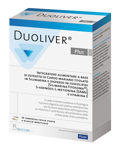 DUOLIVER PLUS 24 COMPRESSE - farmacia187.it