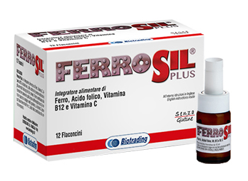 FERROSIL PLUS 12 FLACONCINI - farmacia187.it
