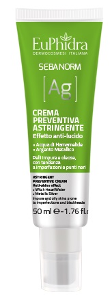 EUPHIDRA SEBANORM AG CREMA PREVENTIVA 50 ML - farmacia187.it