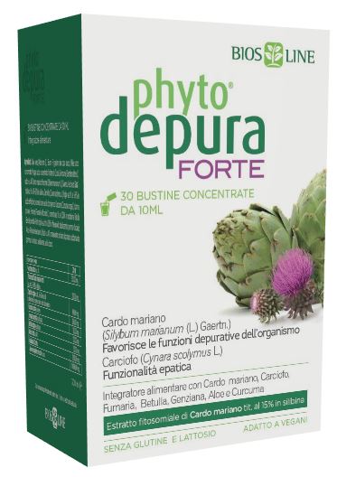 PHYTODEPURA FORTE 30 BUSTINE CONCENTRATE DA 10 ML - farmacia187.it