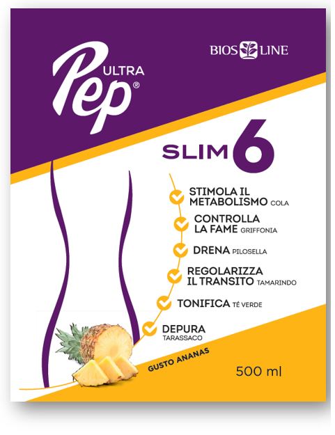 ULTRA PEP SLIM 6 ANANAS 500 ML - farmacia187.it