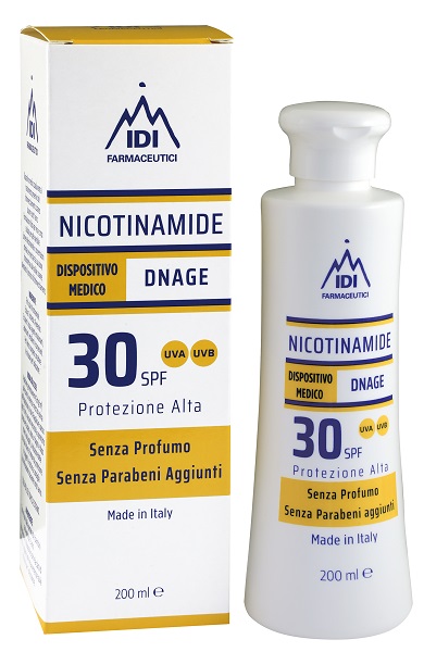 NICOTINAMIDE DNAGE 30SPF PROTEZIONE ALTA 200 ML - farmacia187.it
