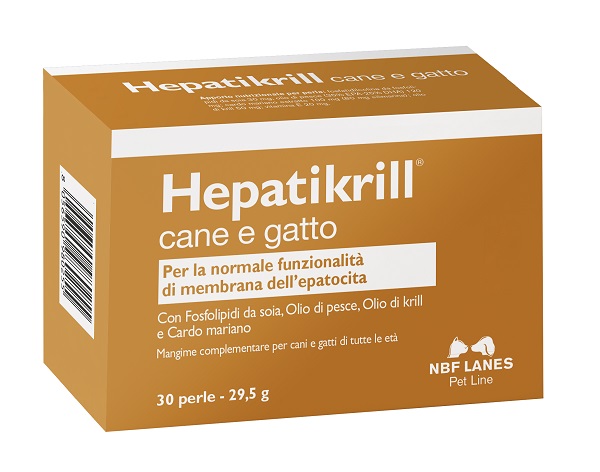 HEPATIKRILL CANI E GATTI BLISTER 30 PERLE - farmacia187.it