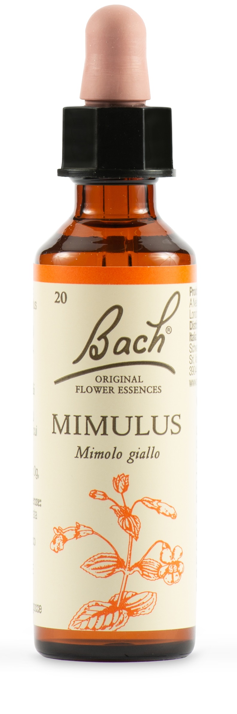 MIMULUS BACH ORIG 20 ML - farmacia187.it