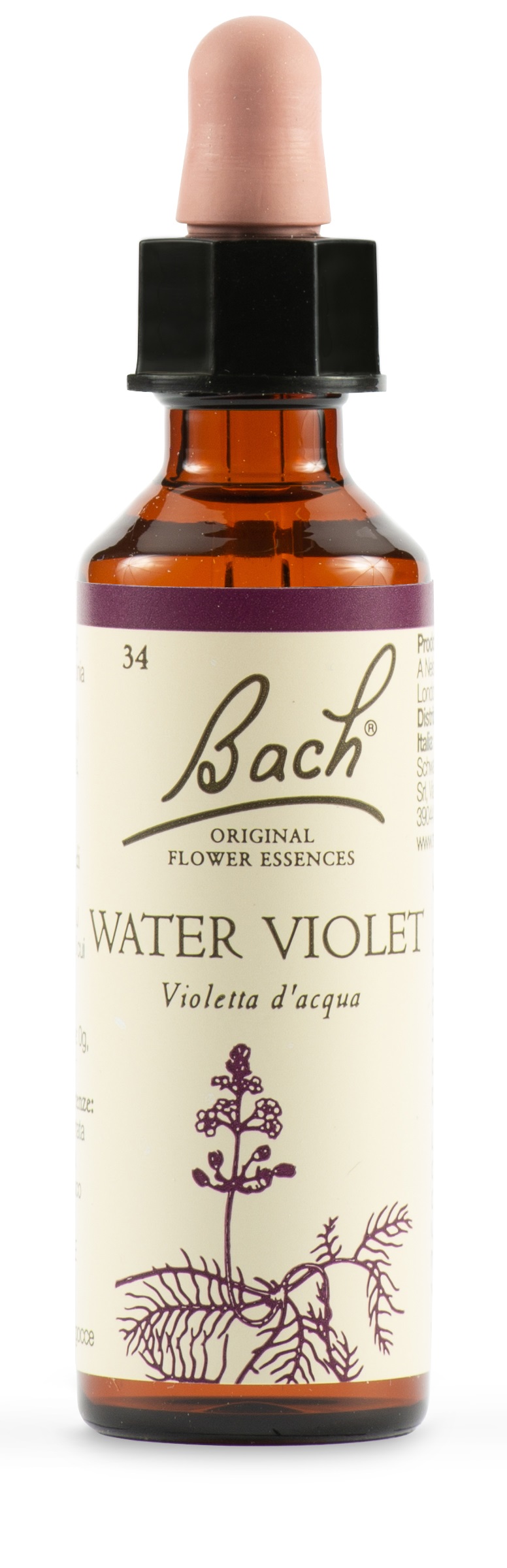WATER VIOL BACH ORIG 20 ML - farmacia187.it