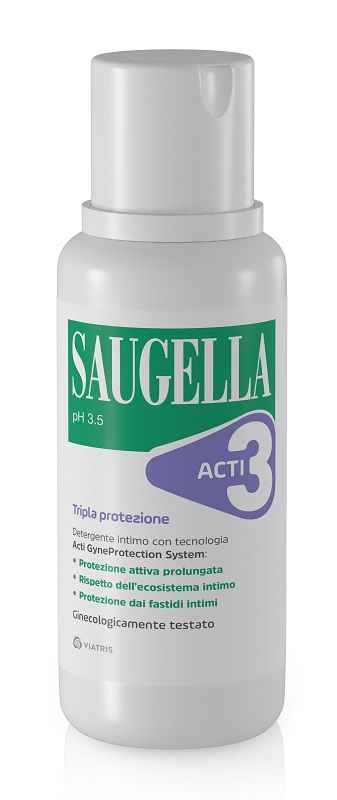 SAUGELLA ACTI3 DETERGENTE INTIMO 250 ML - farmacia187.it