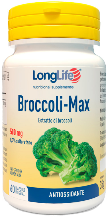 LONGLIFE BROCCOLI MAX 60 CAPSULE - farmacia187.it