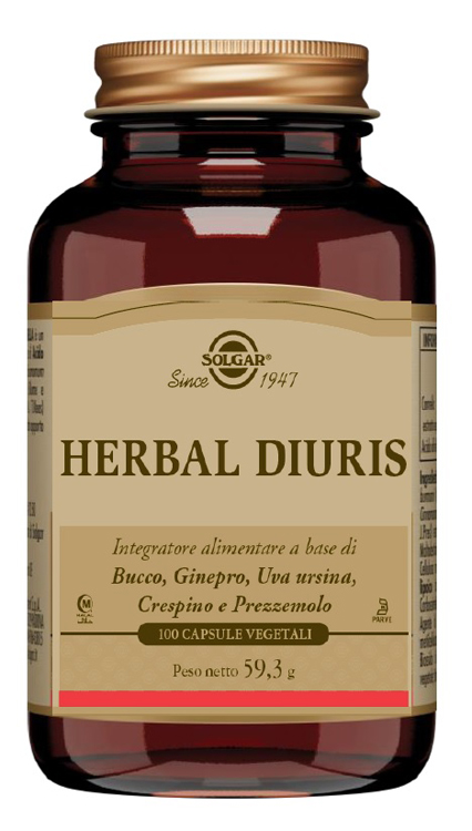 HERBAL DIURIS 100 CAPSULE VEGETALI - farmacia187.it