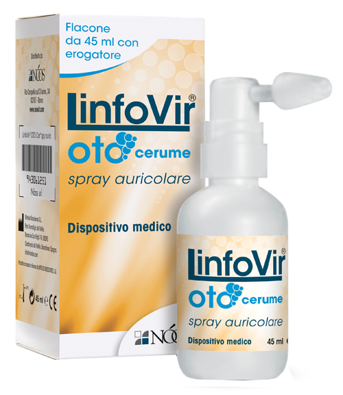 LINFOVIR OTO CERUME SPRAY AURICOLARE 45 ML - farmacia187.it