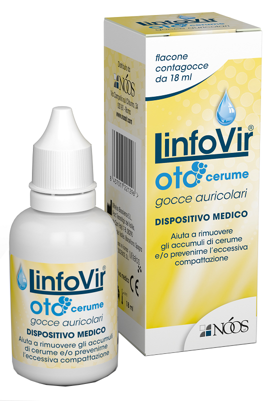 LINFOVIR OTO CERUME GOCCE AURICOLARI 18 ML - farmacia187.it