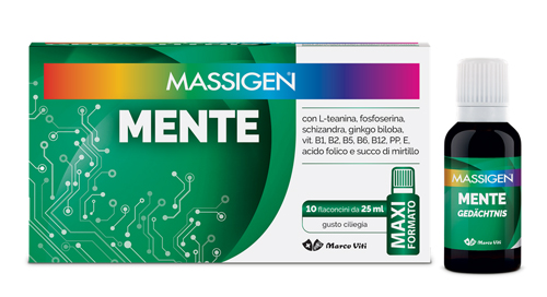MASSIGEN MENTE 10 FLACONI DA 25 ML - farmacia187.it