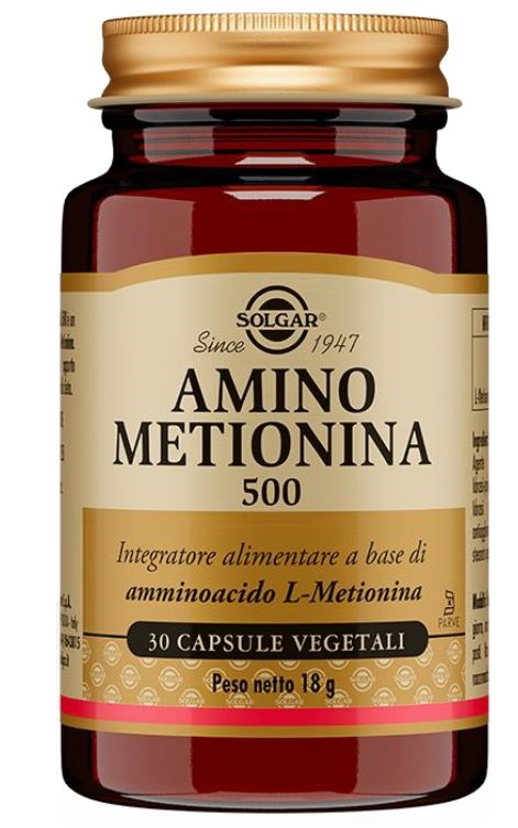 AMINO METIONINA 500 30 CAPSULE VEGETALI - farmacia187.it