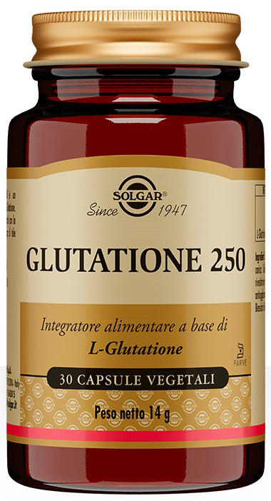 GLUTATIONE 250 30 CAPSULE VEGETALI - farmacia187.it
