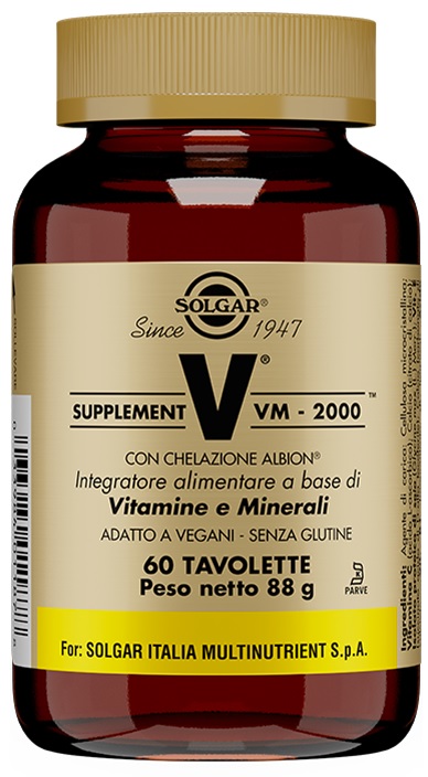 SUPPLEMENT VM 2000 60 TAVOLETTE - farmacia187.it