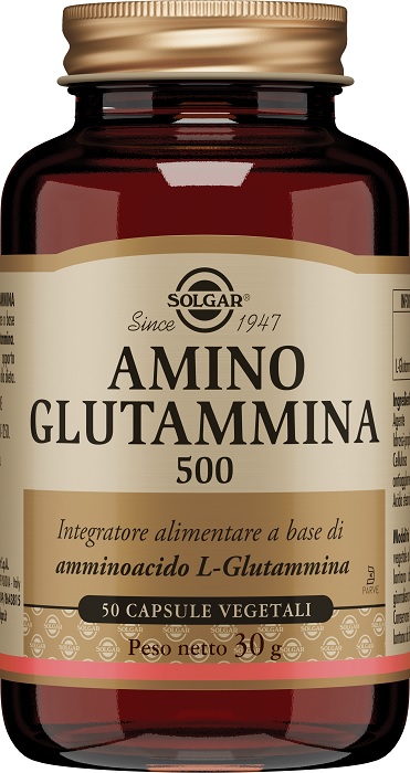 AMINO GLUTAMMINA 500 50 CAPSULE VEGETALI - farmacia187.it