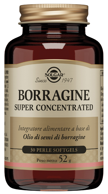 BORRAGINE SUPER CONCENTRATED 30 PERLE SOFTGEL - farmacia187.it