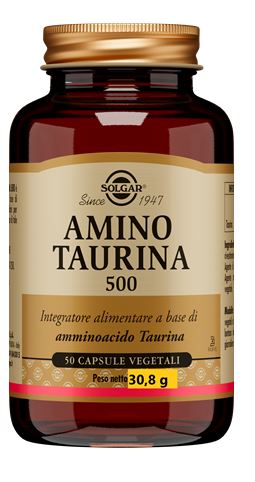 AMINO TAURINA 500 50 CAPSULE VEGETALI - farmacia187.it