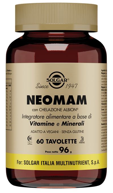 NEOMAM 60 TAVOLETTE - farmacia187.it