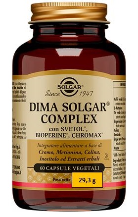 DIMA SOLGAR COMPLEX 60 CAPSULE VEGETALI - farmacia187.it