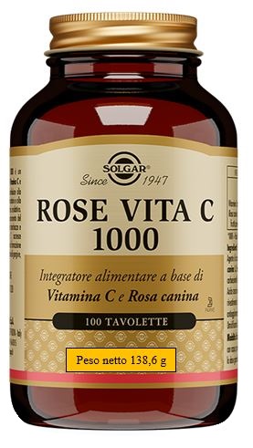 ROSE VITA C 1000 100 TAVOLETTE - farmacia187.it