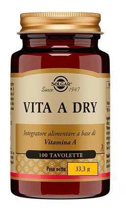 VITA A DRY 100 TAVOLETTE - farmacia187.it