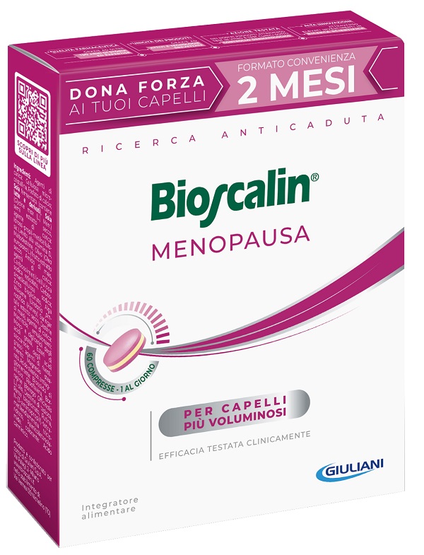 BIOSCALIN MENOPAUSA 60 COMPRESSE - farmacia187.it