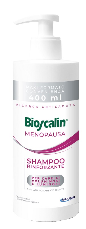 BIOSCALIN MENOPAUSA SHAMPOO RINFORZANTE 400 ML - farmacia187.it