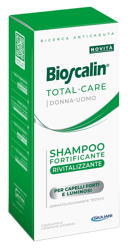 BIOSCALIN TOTAL CARE SHAMPOO FORTIFICANTE RIVITALIZZANTE 200 ML - farmacia187.it