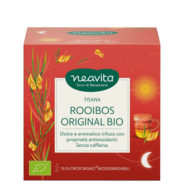 Neavita FiltroScrigno Rooibos Original Bio - Tisana Pura Sud Africana 15 Filtri - farmacia187.it