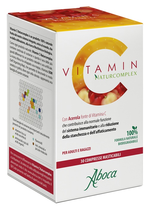 VITAMIN C NATURCOMPLEX 30 COMPRESSE DA 2 G - farmacia187.it