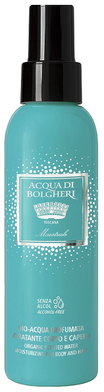 ACQUA DI BOLGHERI BIO ACQUA PROFUMATA IDRATANTE CORPO E CAPELLI MAESTRALE 150 ML - farmacia187.it