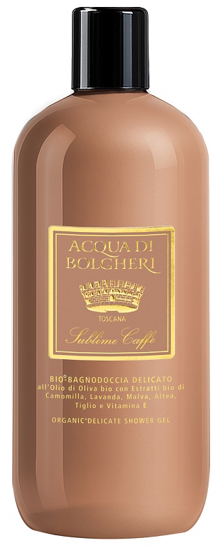 Acqua di Bolgheri Toscana Sublime Caffè Bio Bagnodoccia Delicato - Detergente Corpo Gourmand 500 ML - farmacia187.it