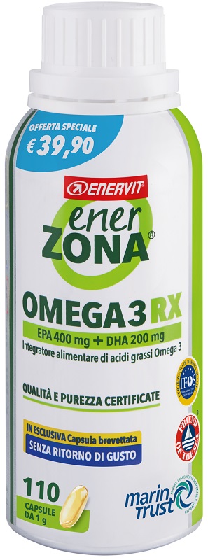 ENERZONA OMEGA 3 RX 110 CAPSULE 1 G OFFERTA SPECIALE - farmacia187.it