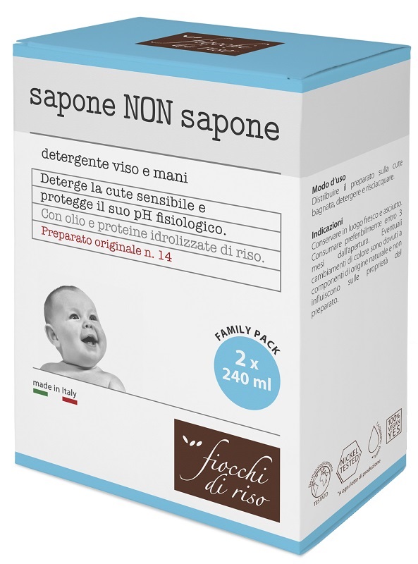 Fiocchi di Riso Bipack Sapone Non Sapone 240 ml - farmacia187.it